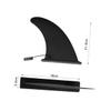 BRIGHTFUFU Large Fish Fin Water Distributor Sup Board Accessories Surfboard Fin Nylon Plastic Lightweight view 4