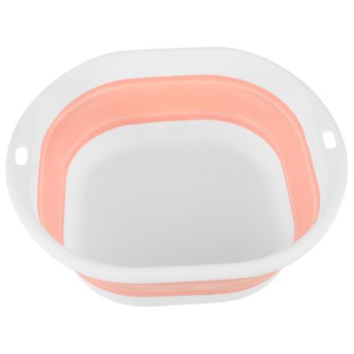SKISUNO Foldable Washing Basin Portable Multi-use Wash Tub for Travel Camping and Home Use Adorable Design Lightweight and Easy to Store for Families
