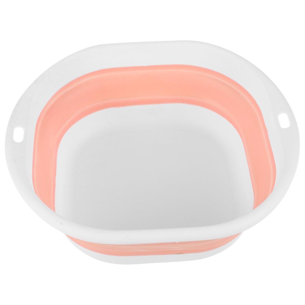 SKISUNO Foldable Washing Basin Portable Multi-use Wash Tub for Travel Camping and Home Use Adorable Design Lightweight and Easy to Store for Families
