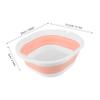 SKISUNO Foldable Washing Basin Portable Multi-use Wash Tub for Travel Camping and Home Use Adorable Design Lightweight and Easy to Store for Families view 2