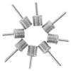 BESPORTBLE 30pcs Inflation Needles Pump Needles for Soccer Basketball Volleyball Rugby Easy to Use Flexible Design and Storage Case view 3