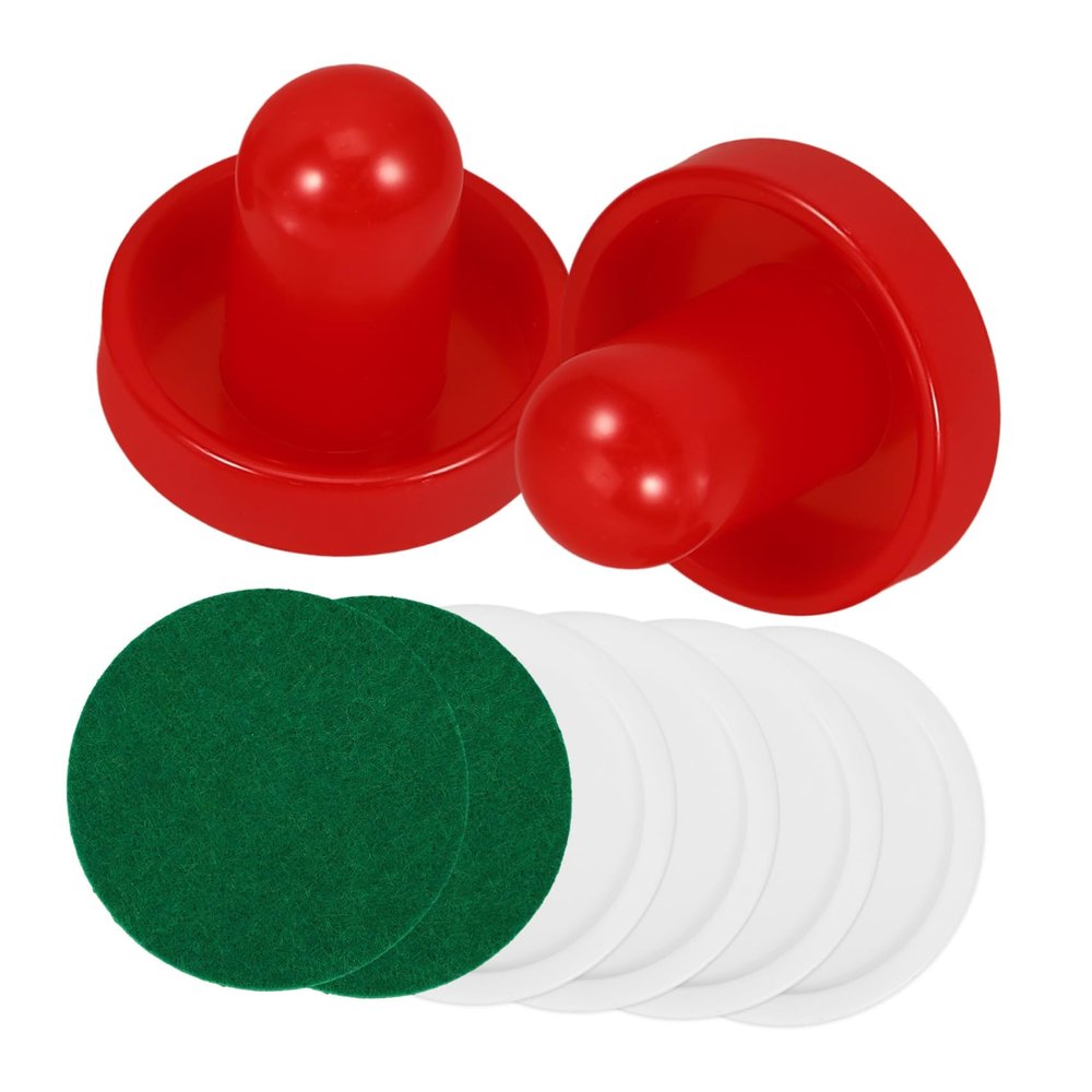 BESPORTBLE 1set Ice Hockey Puck Replacement Accessories Strikers Pucks Cloths for Game Tables Hockey Game Tools for Competitive