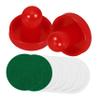 BESPORTBLE 1set Ice Hockey Puck Replacement Accessories Strikers Pucks Cloths for Game Tables Hockey Game Tools for Competitive