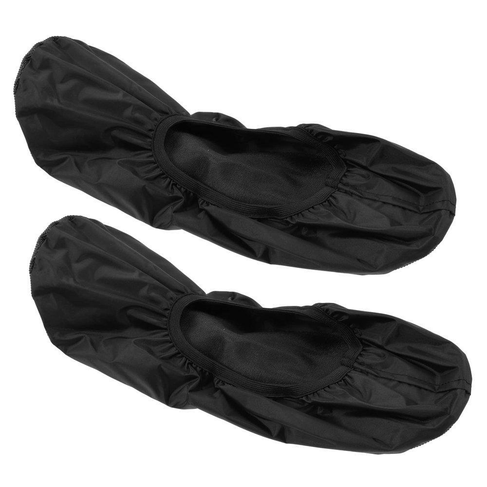 Parliky 2pcs Bowling Shoe Covers for Indoor Use Shoe Booties Non-Slip Protectors Lightweight for Boys and Girls