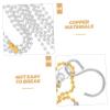 POPETPOP 2pcs Volleyball Net Height Measurement Chain Tool Portable Construction for Accurate Referee Measurements Outdoor Sports view 3