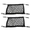 BRIGHTFUFU 2pcs Elastic Net Storage Bag for Paddleboard Multi-Functional Mesh Pouch for Kayak and Surfboard Portable Organizer for Water Sports Sundries and Essentials view 1