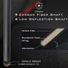 Collapsar Carbon Fiber Jump Break Cue,3-Pieces 12.9mm Tip Power Break Pool Cue,20oz Punch Jump Billiard Cue Stick view 3