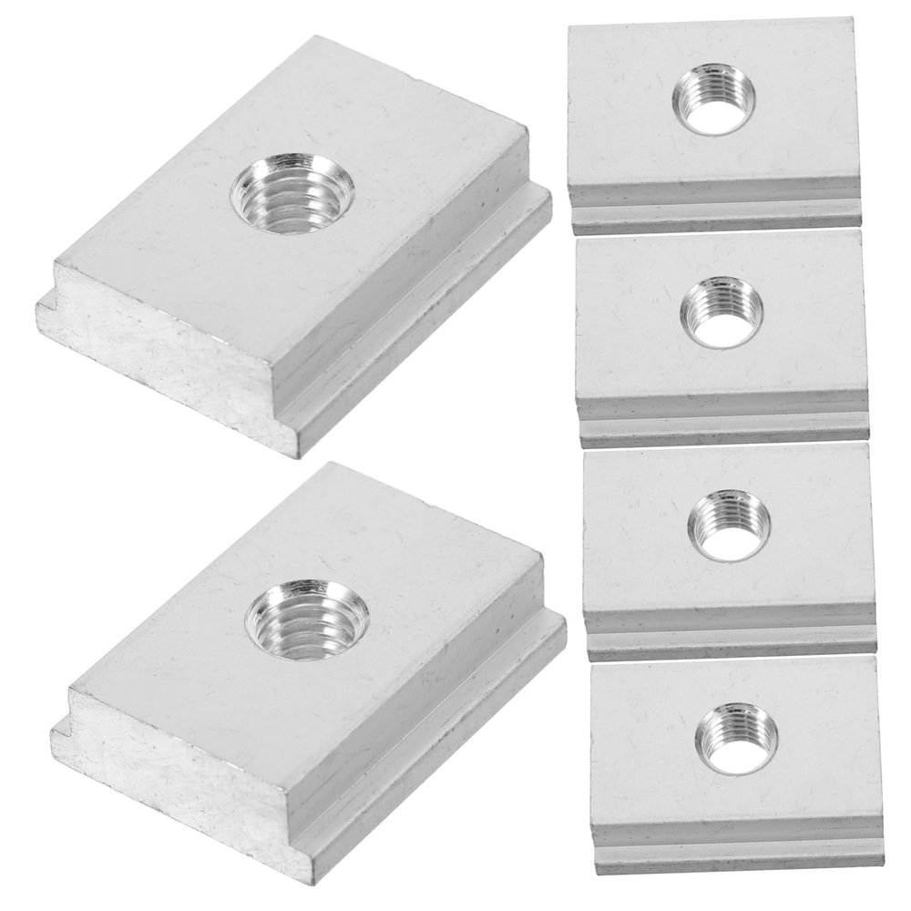 BESPORTBLE 6pcs Kayak Replacement Parts Aluminum Canoe Adapters Fixed Blocks for Transportation