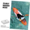 BESPORTBLE 6pcs Kayak Replacement Parts Aluminum Canoe Adapters Fixed Blocks for Transportation view 2