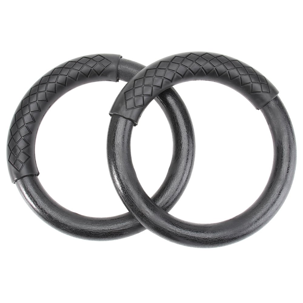 NAMOARLY Durable Abs Gymnastic Rings for Full Body Workouts Fitness Rings for Home Use for Pull-ups Push-ups and Strength Training Supports All Muscle Groups