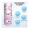WBQLSL Universal scarf for head and neck, 20 * 10 inch multifunctional sports headband, cycling, climbing, off-road Cute owl pattern view 4