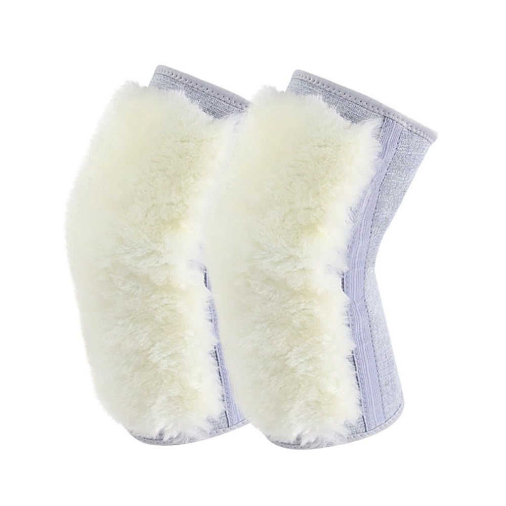 TOVINANNA Thicken Fleece Lined Knee Warmers Cashmere Knee Cover for Winter Comfortable Leg Warmer Braces