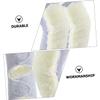 TOVINANNA Thicken Fleece Lined Knee Warmers Cashmere Knee Cover for Winter Comfortable Leg Warmer Braces view 2