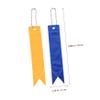 WHAMVOX 12pcs Sturdy Reflective Pendant for Night Safety Keychain for Backpacks Handbag Charm Men Keychain Halloween view 2