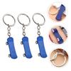 Yardenfun 3pcs Skateboard Keychain Metal Pendant Bag Decorations Keyring for Party Favors view 4