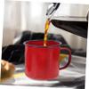 SECFOU 4pcs Enamel Tea Jar Camping Mugs Insulated Yetti Drinking Cup for Home Office view 2