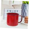 SECFOU 4pcs Enamel Tea Jar Camping Mugs Insulated Yetti Drinking Cup for Home Office view 3