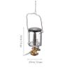 KOMBIUDA Gas Camping Lamp Durable Outdoor Lighting for Tents Compact and Portable Design for Camping Fishing and Emergencies view 2