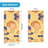 WBQLSL Universal scarf for head and neck, 20 * 10 inch multifunctional sports headband, cycling, climbing, off-road Crooked Owl pattern view 2