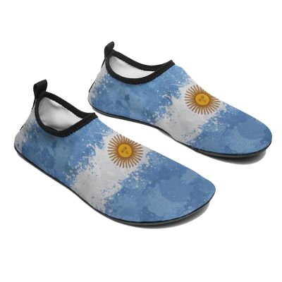 Argentina Retro Flag Mens Woman Water Shoes Quick Dry Aqua Socks Beach Surfing Swim Pool Yoga Sock