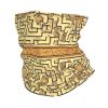 WBQLSL Universal scarf for head and neck, 20 * 10 inch multifunctional sports headband, cycling, climbing, off-road Treasure Maze pattern view 1