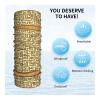 WBQLSL Universal scarf for head and neck, 20 * 10 inch multifunctional sports headband, cycling, climbing, off-road Treasure Maze pattern view 4