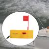 FytStycale Fishing Planer Board Fishing Tackle Medium Snap Release Clip Side Planer Board for Trolling Boat Fishing in, Left view 3