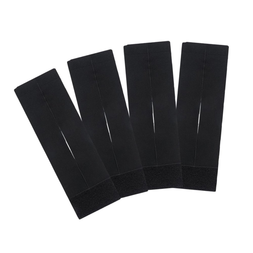 MUSISALY 4pcs Baseball Glove Wrap Catcher Glove Wrap for Softball Elastic and Sticky Strap