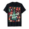 Merry and Bright and Merry Christmas Spirit of the Holiday T-Shirt view 1