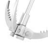 lvifloae Grapple Hook Survival 3 Claws Carabiner Hook Foldable Stainless Steel Grappling Hook Launcher Outdoor Climbing Activity Tool for Retrieving Outdoor Hiking Tree Limb view 3