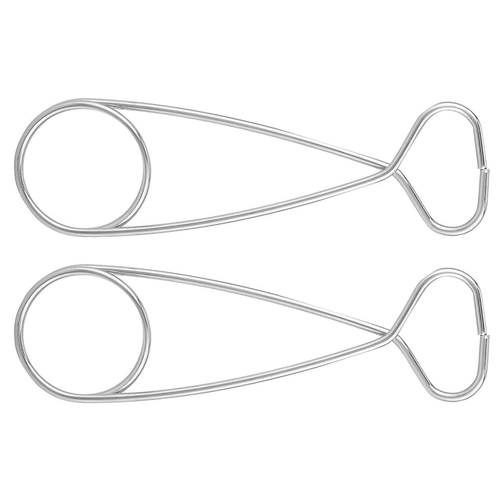 lvifloae 2pcs Bottle Hanger Fish Mouth Spreaders Hanging Hook Rack for Cooker Water Bottle for Saltwater Fishing Cooker Water Bottle Camp Travel Outdoor Stainless Steel Camping