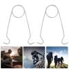 lvifloae 2pcs Bottle Hanger Fish Mouth Spreaders Hanging Hook Rack for Cooker Water Bottle for Saltwater Fishing Cooker Water Bottle Camp Travel Outdoor Stainless Steel Camping view 3