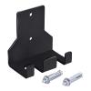 Wall Mounted Barbell Storage Rack Double Vertical Barbell Holder Gym Hanger Gym Dumbbells Rod Holder view 1