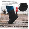 BELLIFFY 1pair Cycling Shoe Cover Cool Boots Zippered Rain Boot for Men Waterproof Wear-Resistant Non-Slip PVC Overshoes view 2