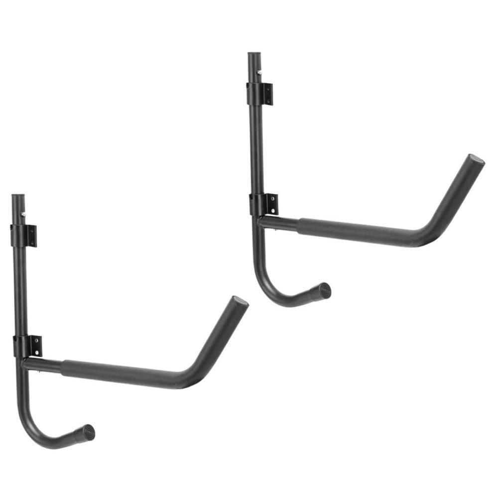 WESIEVYA 2sets Folding Kayak Storage Rack Indoor Wall-Mounted Holder for Kayaks and Canoes Space-efficient Design Protective for Easy Installation