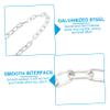 BUTIFULSIC 1set Sturdy Theft Lock Chain Chain for Home Bike Motorcycle Security Portable Protecting Your Valuables view 4