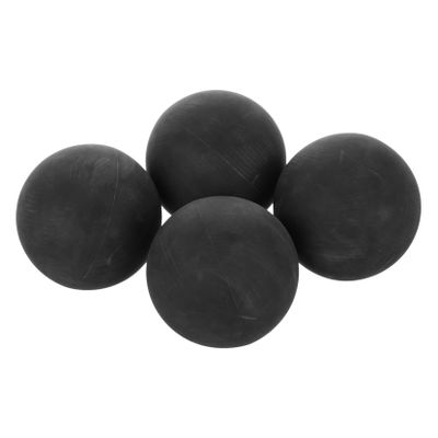 Happyyami 4pcs Professional Training Balls Reaction Ball Mini Bounce Low Speed Sports Rubber