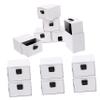 JEWEDECO 12pcs Compact Jewelry Organizer Containers for Earrings Rings Bracelets Storage view 1