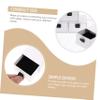 JEWEDECO 12pcs Compact Jewelry Organizer Containers for Earrings Rings Bracelets Storage view 2