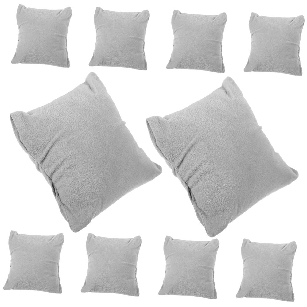 BESTYASH 10pcs Decorative Watch Pillow Faux Display Cushions for Jewelry Bracelets and Watches for Home Store Showcase Compact and Stylish Design
