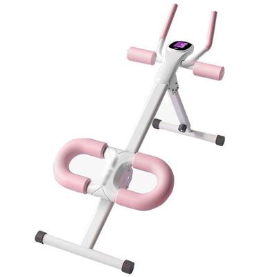 Ab Workout Equipment Ab Cruncher For Women Triangle Structure Stable Ab Machine, Height And Incline Adjustable Abdominal Trainers, Ab Workout Machine With U-shaped Kneeling Pad