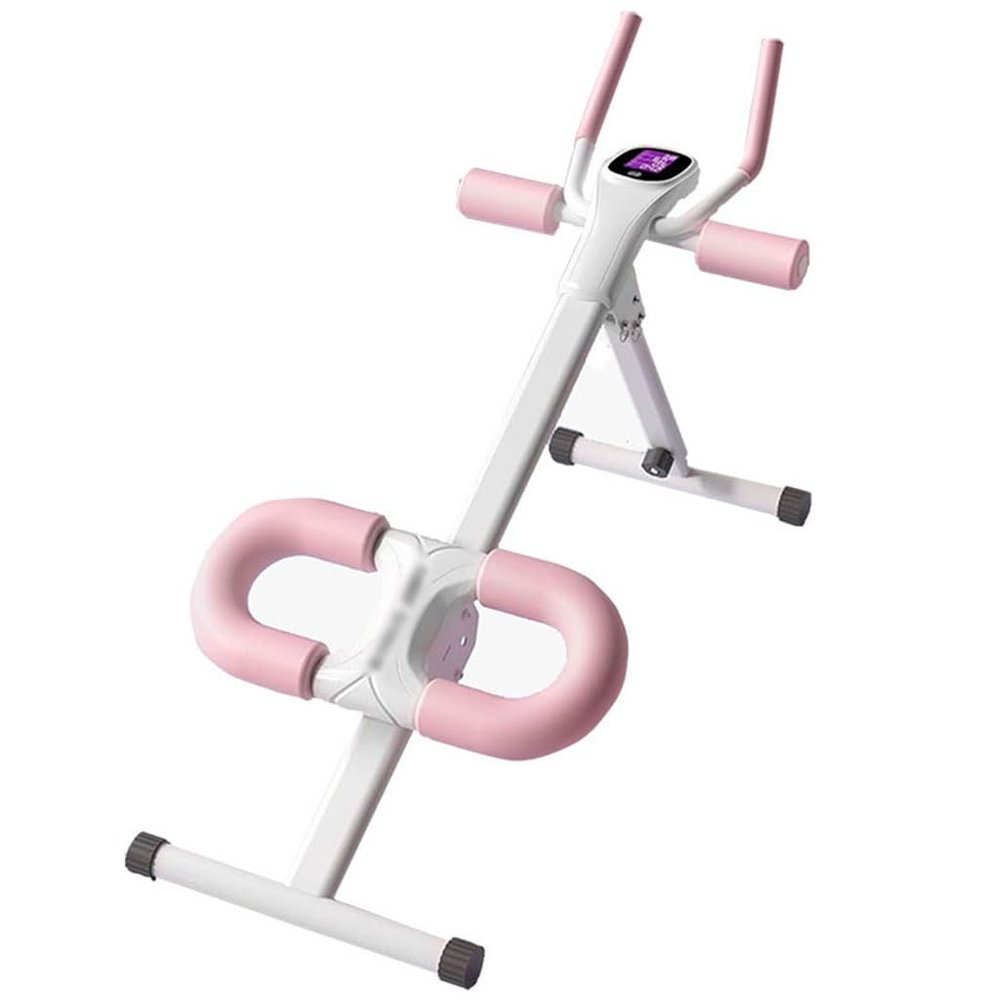 Ab Workout Equipment Ab Cruncher For Women Triangle Structure Stable Ab Machine, Height And Incline Adjustable Abdominal Trainers, Ab Workout Machine With U-shaped Kneeling Pad