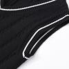Boys Girls V Neck Knitted Sleeveless Pullover Sweater Vest Toddler Solid School Uniform Knit (Black, 5-6 Years) view 4
