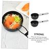 MOLUCKFU 2pcs Iron Camping Cooking Pot Lightweight Backpacking Soup Pot for Outdoor Cooking Stewing Nonstick Design for Hiking Picnics view 2