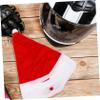 CHILDWEET 1pc Santa Claus Helmet Cover for Christmas Festive Helmet Decor Creative Holiday Riding Accessory and Chic Design view 3