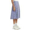 NOOYME 28" Skorts for Women with 3 Pockets Modest Knee Length Athletic Midi Skirts (X-Large,Purple Floral) view 4