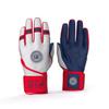 Drip & Rip Baller Series Premium Long Cuff Batting Gloves for Baseball and Softball in Youth and Adult Sizing (Flags, Adult Extra Large) view 2