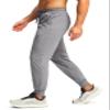 Men's Joggers with Zipper Pockets Workout Track Pant Stretch Sweatpants for Men Athletic, Gym, Running(Light Grey,M) view 2