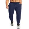 G Gradual Men's Joggers with Zipper Pockets Workout Track Pant Stretch Sweatpants for Men Athletic, Gym, Running(Navy,L) view 2