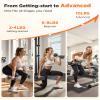 FEIERDUN 5-in-1 Adjustable Dumbbell Set of 2, 20LBS/10LBS Hand Weights for Women, 1s-Adjust Dual-Stable Dumbbell Set for Women Home Gym & Outdoor view 4